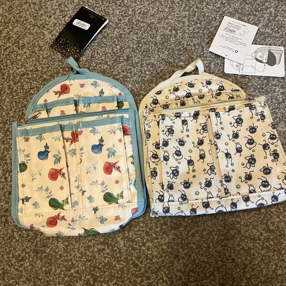 Loungefly Disney Ghibli Mini Backpack Insert Organizer